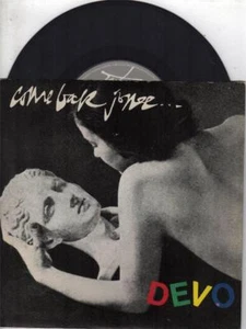 DEVO Come Back Jonee 1978 or. UK single GREY vinyl STICKERED cover EX vinyl! - Picture 1 of 1