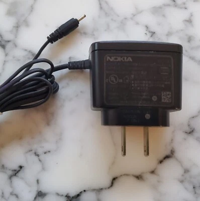 Nokia AC-3U Charger ⅛" 3.2mm Connector Compatible For Many Nokia Phones-See List - Image 1 of 4