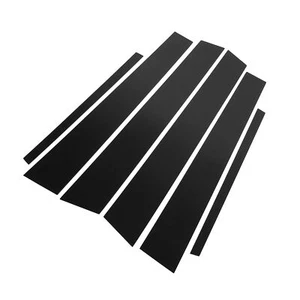 6 Pcs Pillar Posts Door Window Trim Cover Compatible for Honda Accord Sedan - Picture 1 of 7
