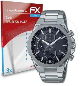 atFoliX 3x Osłona ekranu do Casio EFS-S570D-1AUEF przezroczysta - Zdjęcie 1 z 8