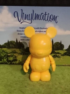 DISNEY Vinylmation 3" Park Set 1 Create Your Own Yellow - Picture 1 of 1