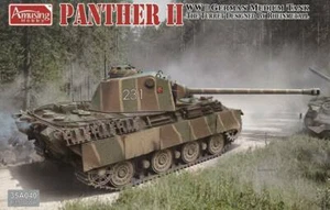 Tanque mediano alemán Panther II Amusing Hobby 35A040 1/35 con torreta Rheinmetall - Imagen 1 de 1