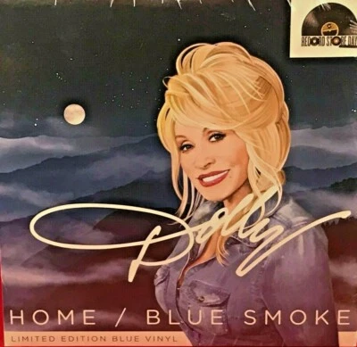DOLLY PARTON 45 RPM 7" - Home RARE!!! BLUE VINYL RECORD STORE DAY RSD 2014 - Image 1 of 2