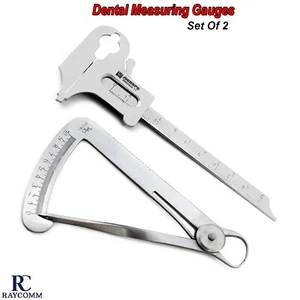 Dental Gauge Measuring Diamond Dentistry Vernier Caliper Sliding Gauge Lab Tools - Picture 1 of 5
