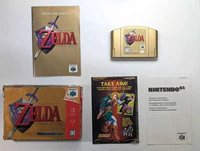 Legend of Zelda Ocarina of Time Edición Coleccionista en caja (caja mal estado) Foto 1 de 4