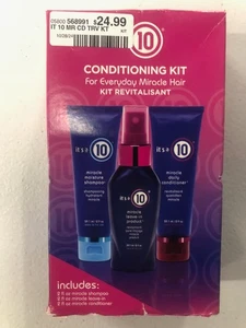 It's a 10 Conditioning Everyday Miracle Hair Kit shampoo/leave-in/conditioner - Picture 1 of 2