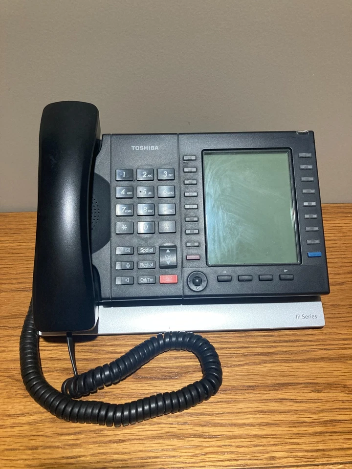 Teléfono empresarial Toshiba IP5631-SDL VOIP - Excelente estado de funcionamiento Foto 1 de 1