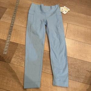 ATHLETA MÄDCHEN BLAU GRÖSSE 12 L NATUR PLAY STASH ENGE LEGGINGS NEU - Bild 1 von 7
