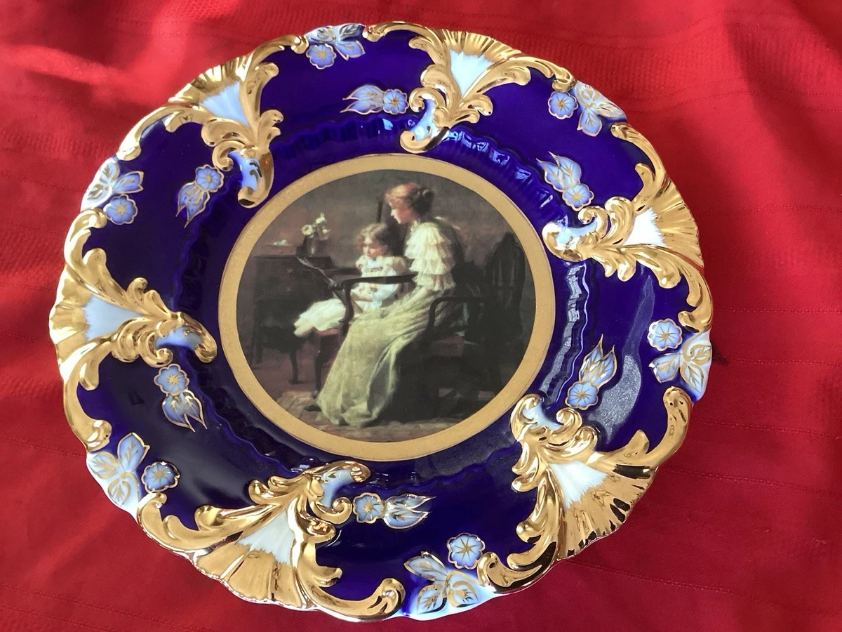 Royal Vienna Plate In Antique Ceramic & Porcelain Plates