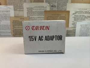 ORION 7.5V AC Adaptor RB-20040, Japan - Picture 1 of 9