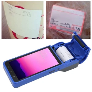 UK Plug POS Receipt Printer 5.5in Touch Screen 2GB RAM 32GB ROM 4G LTE WiFi NEW - Picture 1 of 24