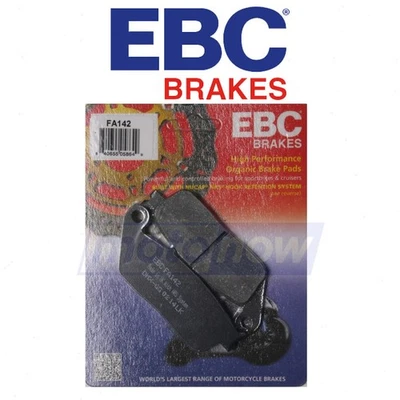 EBC Front Organic Brake Pads for 1988-1991 Honda NT650 Hawk GT - Brake Brake tq Foto 1 de 4