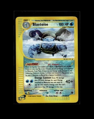 Squirtle Wartortle Blastoise Pokemon Card! Holo/Reverse Holo EX Full Art Cards! - Image 1 of 2