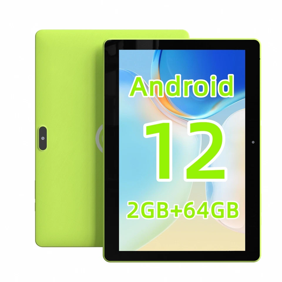 SGIN 10.1" Tablet 2GB RRD4 64GB SSD Android 12 Quad-Core 5000mAh WIFI5 - Image 1 of 4