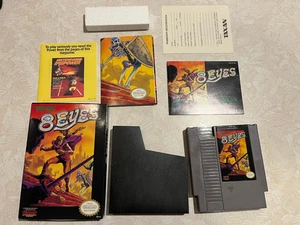 Nintendo NES 8 Eyes NICE WORKS mit Box, Schuber, Anleitung, Marketing, Poster - Bild 1 von 10