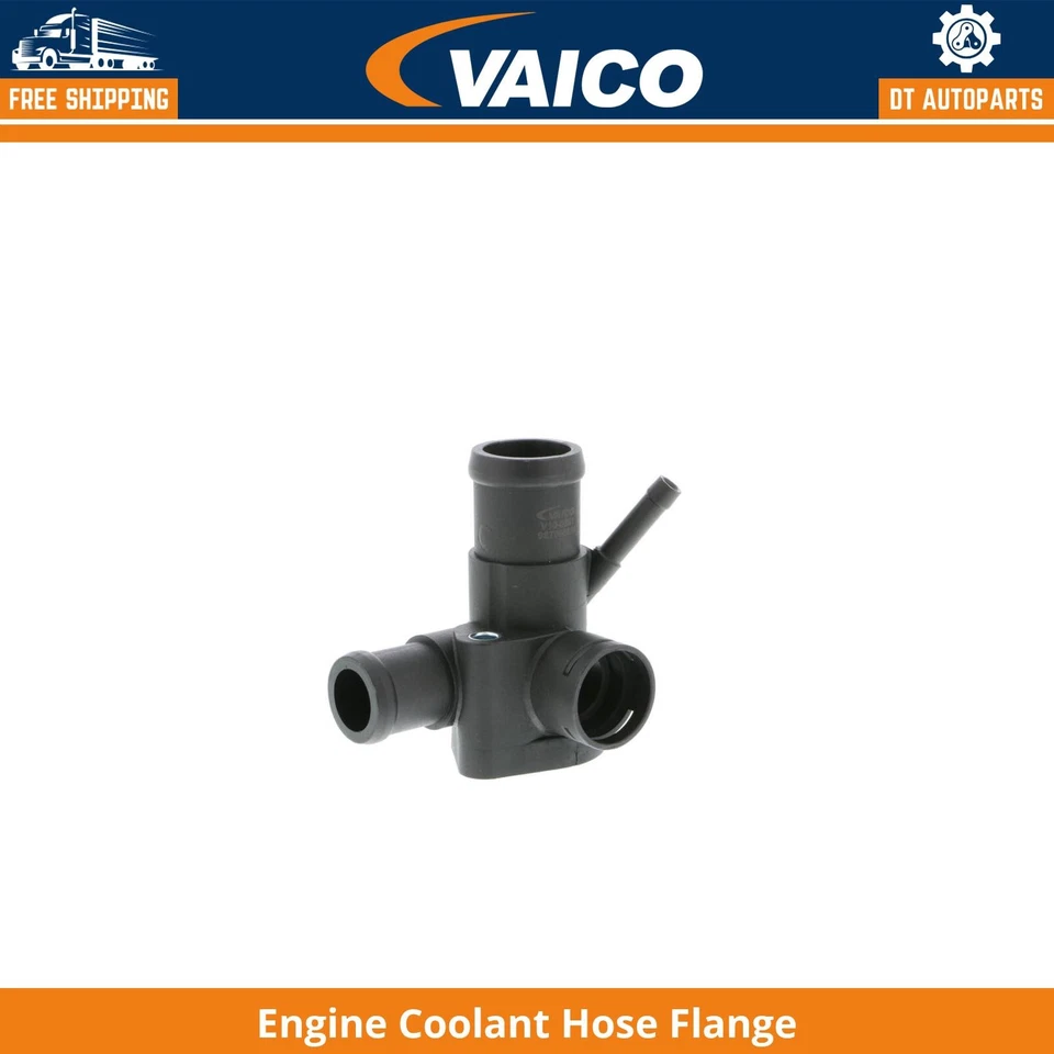 For 1997-1999 Volkswagen Jetta 1.9L L4 Engine Coolant Hose Flange Vaico 1998 - Image 1 of 1
