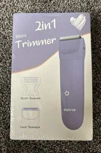 Electric Bikini Trimmer for Women, 2 in 1 Electric Hair Trimmer Shaver Razors - Picture 1 of 4