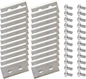 Paquete de 24 cuchillas de corte robóticas de repuesto para cortacésped WG794 WA0190 para Worx Lan... - Imagen 1 de 2