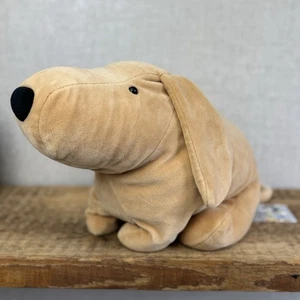 Jellycat Large Mellow Mallow Dog - Beige/Sand Squishy Dog Soft Beanie Toy 12" - Picture 1 of 18