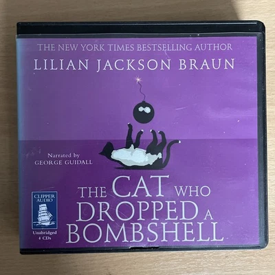 The Cat Who Dropped A Bombshell By Lilian Jackson Braun 4 Cd Audio Book - Image 1 of 3