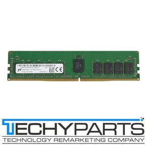 Micron 16GB 1Rx4 DDR4 PC4-2933Y ECC 1.2V 288-pin RDIMM RAM MTA18ASF2G72PZ-2G9E1 - Picture 1 of 3