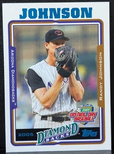 2005 Topps Eröffnungstag Randy Johnson #71 Arizona Diamondbacks HOF Pitcher (jc) - Bild 1 von 2
