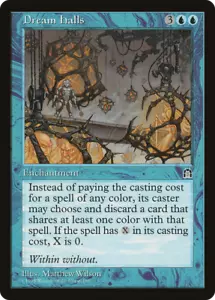 Dream Halls X (1) Stronghold MTG - EX/NM - R28 - 4RCards - Picture 1 of 1