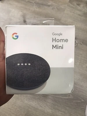 Google Home Mini Smart Assistant - Charcoal (GA00216-US) - Image 1 of 4