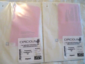 2 Protections d'écran antichoc incassables - Comp avec Panasonic Toughpad FZ-M1 - Photo 1 sur 3