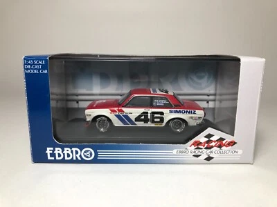 1/43 EBBRO BRE DATSUN BLUEBIRD 510 RACING 1971 - Immagine 1 di 4