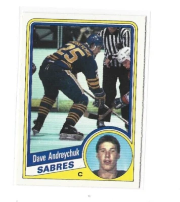 1984-85 O-Pee-Chee #17 Dave Andreychuk RC NMMT - Image 1 of 2