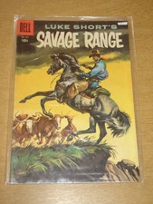 FOUR COLOR #807 VG+ (4.5) DELL COMICS LUKE SHORT'S SAVAGE RANGE JUNE 1957