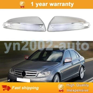 New Right Left Side Mirror Light Turn Signal For Benz W204 C250 C300 C63AMG S204 - Picture 1 of 7