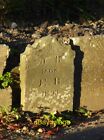 Photo 6x4 A footstone in Sompting churchyard Dozens of old footstones hav c2018
