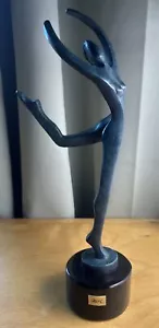 Statua bronzo Jorges Coste donna danzante - Foto 1 di 9