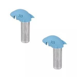 Silicone Handle Tea Filter Stainless Steel Strainer for Loose Tea Reusable Te... - Picture 1 of 3