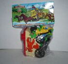 Mexican Diligence Cart Horse --- Plastic toy Cart --- Made in Mexico