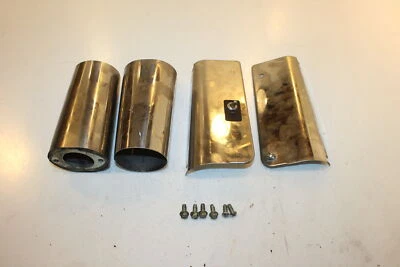 Harley Davidson Softail 2005 FLSTNI cubierta de horquilla delantera cubierta protectora capucha 45964-86 Foto 1 de 4