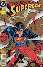 Superboy #5 VG 1994 Stock Image Low Grade