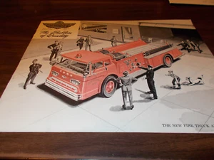 1958 American Fire Apparatus 8-page Sales Catalog / Very Nice and Scarce !! - Picture 1 of 4