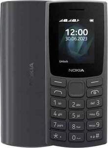 Nokia 105 (2023) - Dual Sim Mobile Phone / Black / Unlocked to All UK Network - Picture 1 of 8