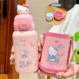 Botella aislante con correa Hello Kitty - Imagen 1 de 1