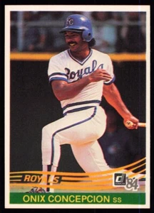 1984 Donruss Onix Concepcion Kansas City Royals #95 - Picture 1 of 2