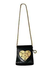 LeatherRock genuine leather crossbody purse Boho Western Rock & Roll Made In USA - Picture 1 of 10