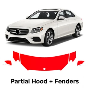 Hood Precut PPF Paint Protection Film For Mercedes Benz E Class 2017-2020 - Picture 1 of 8