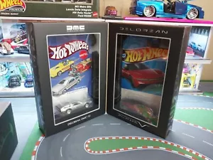 Hot Wheels x DeLorean DMC-12 & Alpha5 Collector Set- Mattel Creations - Picture 1 of 5