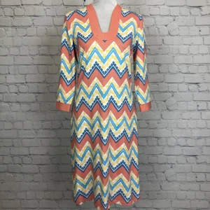 J McLaughlin Catalina Cloth Gisel Dress Size S 3/4 Sleeve - Picture 1 of 8