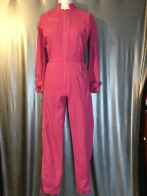 Mono vintage años 80 rosa manga larga talla 10 12 Foto 1 de 4