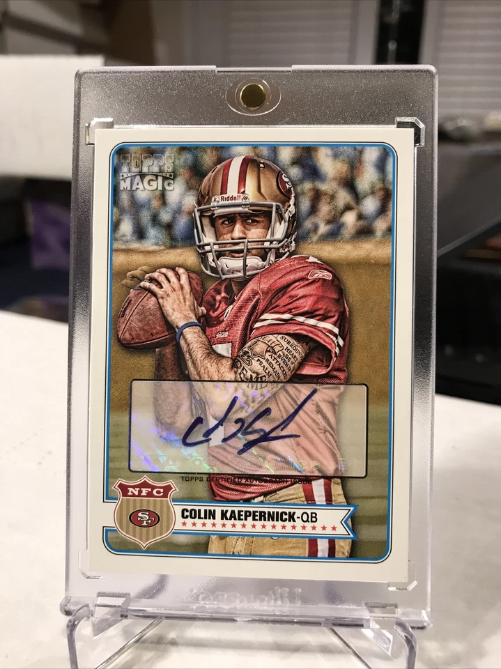2012 Topps Magic Colin Kaepernick Auto RC #232 Autographed Rookie Card B14 - Image 1 of 1