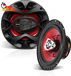 CH6530 Chaos Series 6.5 Inch Car Door Speakers - 300 Watts (Pair), 3 Way, Full R - Picture 1 of 12